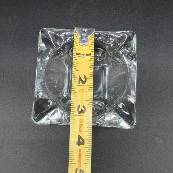 Anchor Hocking Small Glass Ashtrays Set of 3 Vintage MCM - Picture 5 of 6